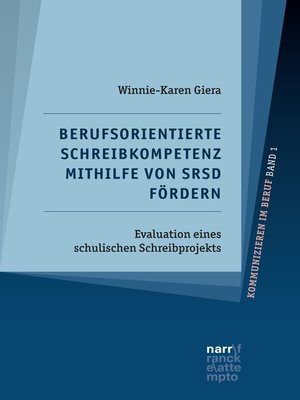 cover image of Berufsorientierte Schreibkompetenz mithilfe von SRSD fördern